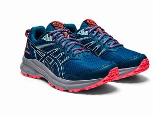 Trailove Bezecke Tenisky Asics Trailove Scout 2 Damske Tmavo Tyrkysové Siva | 96128-BYGM