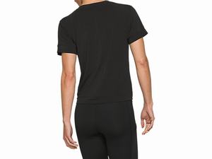 Tricko Asics Front Fold Tee Damske Čierne | 62970-IUQD