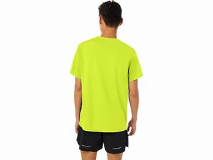 Tricko Asics La Marathon Kratke Sleeve Panske Žlté | 54817-OKMI