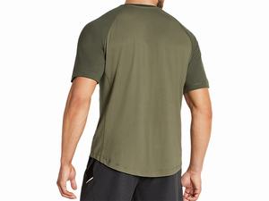 Tricko Asics Performance Kratke Sleeve Henley Panske Zelene Zelene | 81620-JHTI