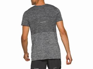 Tricko Asics Race Seamless Kratke Sleeve Panske Čierne | 37489-ECFB