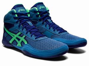 Zápasnícke Topánky Asics Matflex 6 Panske Modre | 60391-VWCI