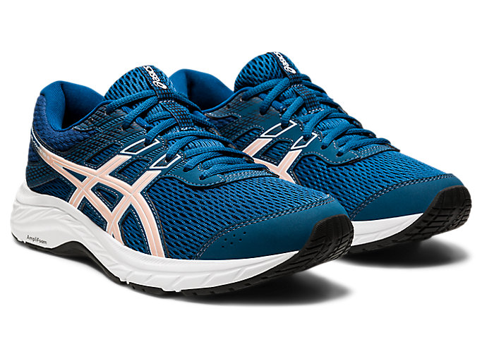 Bezecke Topanky Asics Gel-contend 6 Damske Modre Koralove | 36918-XHPV