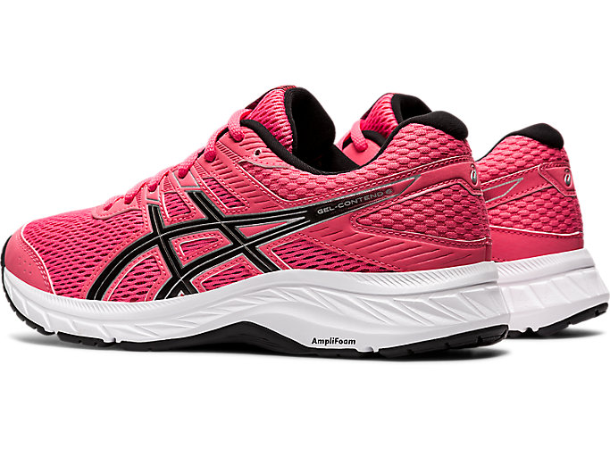 Bezecke Topanky Asics Gel-contend 6 Damske Ruzove Strieborne | 84253-CFXZ