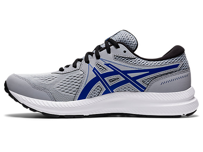 Bezecke Topanky Asics Gel-contend 7 (4e) Panske Siva Modre | 19283-ZRYS