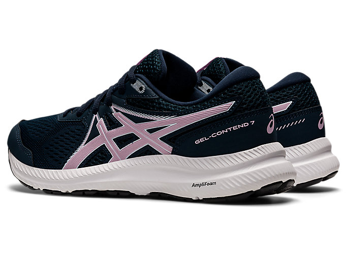 Bezecke Topanky Asics Gel-contend 7 Damske Modre Ruzove | 37146-MZKC