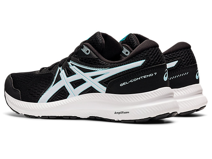 Bezecke Topanky Asics Gel-contend 7 Damske Čierne Modre | 42309-AOPS