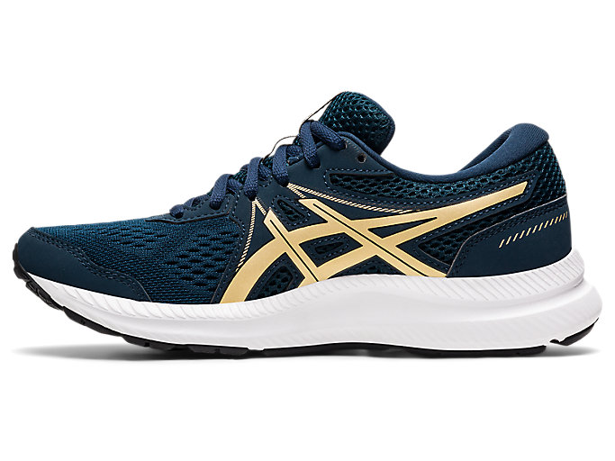 Bezecke Topanky Asics Gel-contend 7 Damske Modre | 51380-CYZD