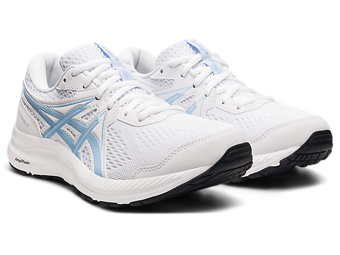 Bezecke Topanky Asics Gel-contend 7 Damske Biele Biele | 56913-BMEJ