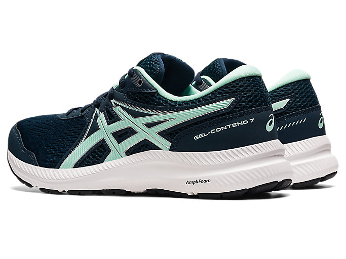 Bezecke Topanky Asics Gel-contend 7 Damske Modre | 60721-XCJK