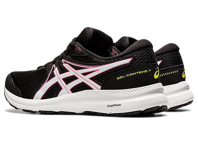 Bezecke Topanky Asics Gel-contend 7 Damske Čierne Ruzove | 64213-MBEK