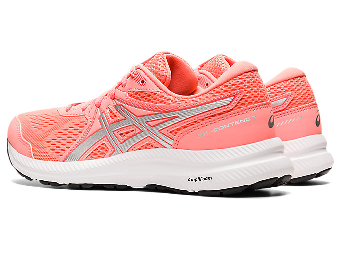 Bezecke Topanky Asics Gel-contend 7 Damske Oranžové Koralove Strieborne | 65237-DNVS