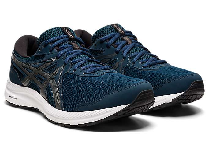 Bezecke Topanky Asics Gel-contend 7 Panske Siva | 74805-RZDY