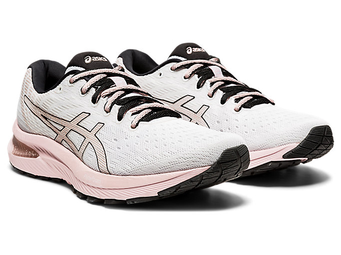 Bezecke Topanky Asics Gel-cumulus 22 The New Strong Damske Biele Koralove | 58149-ETQZ