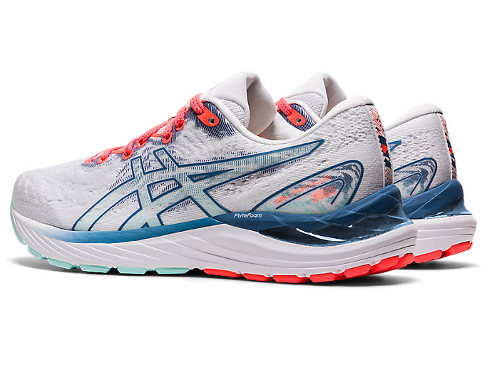 Bezecke Topanky Asics Gel-cumulus 23 Damske Biele Siva | 27508-TMQA