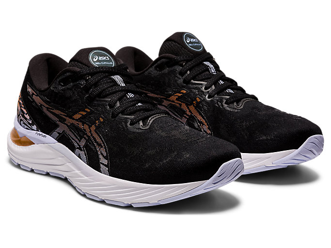 Bezecke Topanky Asics Gel-cumulus 23 Damske Čierne Tmavo Siva | 43621-QAZL