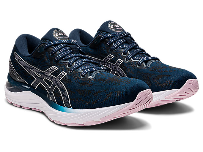 Bezecke Topanky Asics Gel-cumulus 23 Damske Modre Strieborne | 83459-MRBV