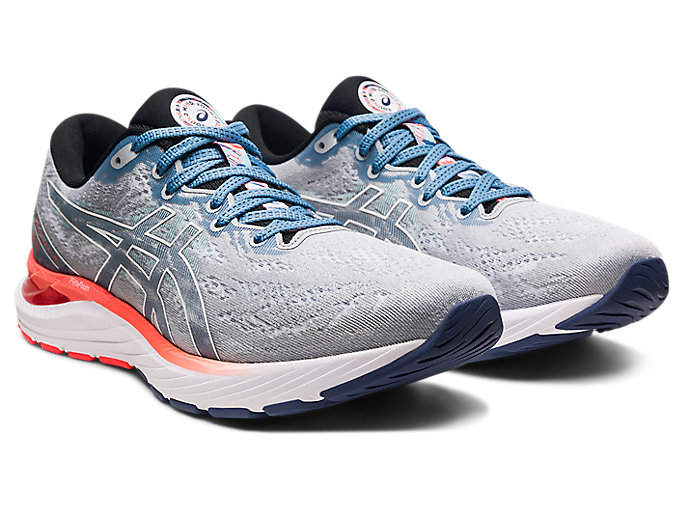 Bezecke Topanky Asics Gel-cumulus 23 Panske Siva Biele | 10672-AQVK