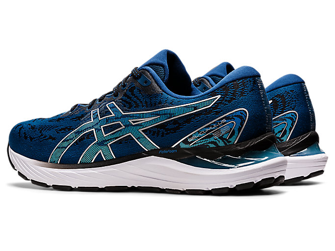 Bezecke Topanky Asics Gel-cumulus 23 Panske Modre Strieborne | 79163-NASJ