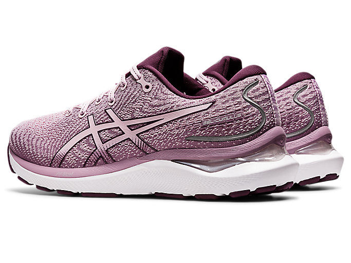 Bezecke Topanky Asics Gel-cumulus 24 Damske Ruzove Tmavo Nachový | 58792-NDYX