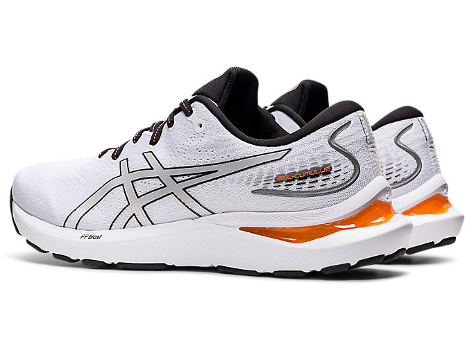 Bezecke Topanky Asics Gel-cumulus 24 Panske Biele Siva | 39746-KMDY