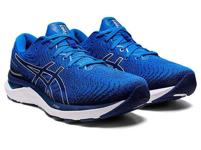 Bezecke Topanky Asics Gel-cumulus 24 Panske Modre Tmavo | 40671-QWMK