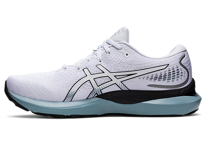 Bezecke Topanky Asics Gel-cumulus 24 Panske Biele Čierne | 94681-IVZG