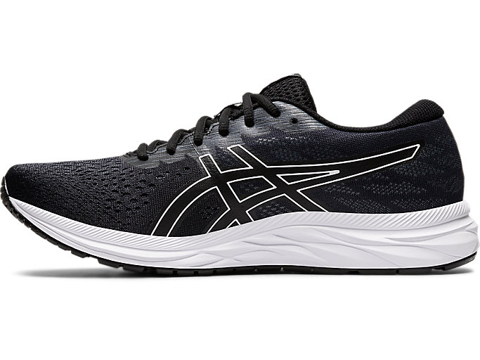 Bezecke Topanky Asics Gel-excite 7 (4e) Panske Čierne Biele | 13258-HOSL