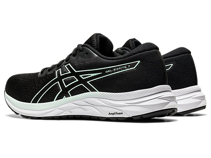 Bezecke Topanky Asics Gel-excite 7 Damske Čierne Mätové | 72453-QUSW