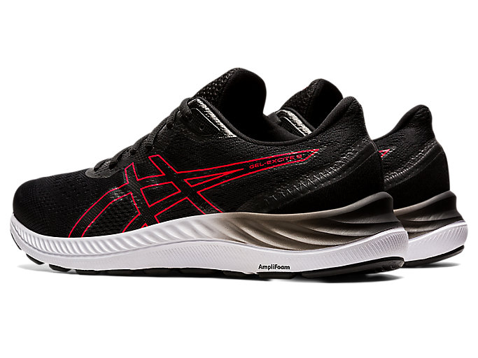 Bezecke Topanky Asics Gel-excite 8 (4e) Panske Čierne Červené | 57938-IJBE