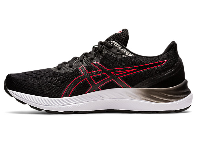 Bezecke Topanky Asics Gel-excite 8 (4e) Panske Čierne Červené | 57938-IJBE