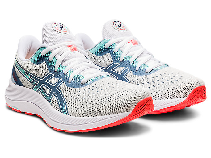 Bezecke Topanky Asics Gel-excite 8 Damske Biele Biele | 26597-EQBL