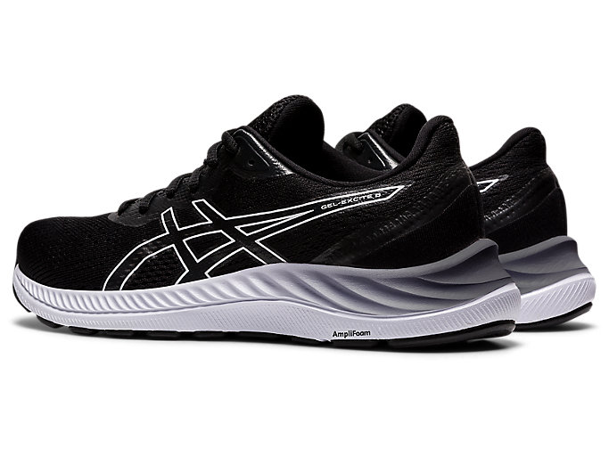 Bezecke Topanky Asics Gel-excite 8 Damske Čierne Biele | 74519-FBAW