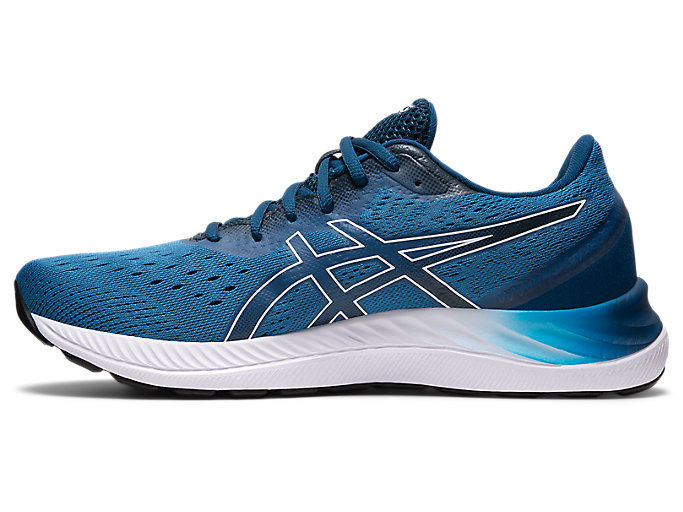 Bezecke Topanky Asics Gel-excite 8 Panske Modre Biele | 26391-WBDC