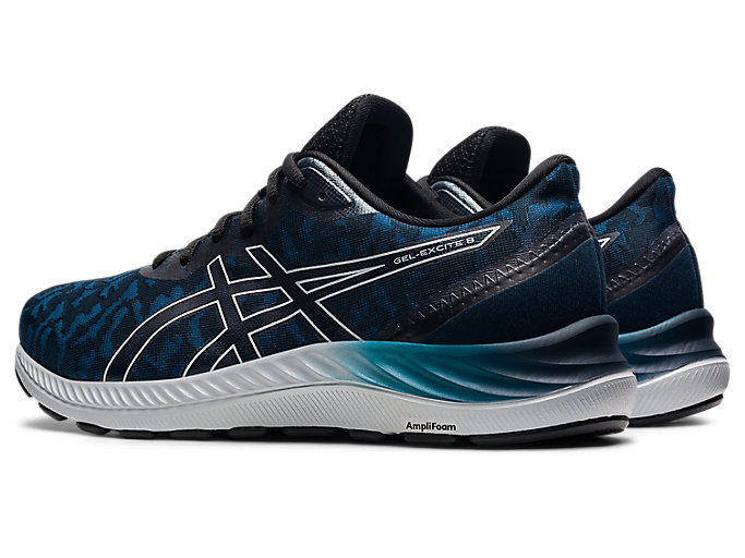 Bezecke Topanky Asics Gel-excite 8 Twist Panske Modre Siva | 09762-GIBH