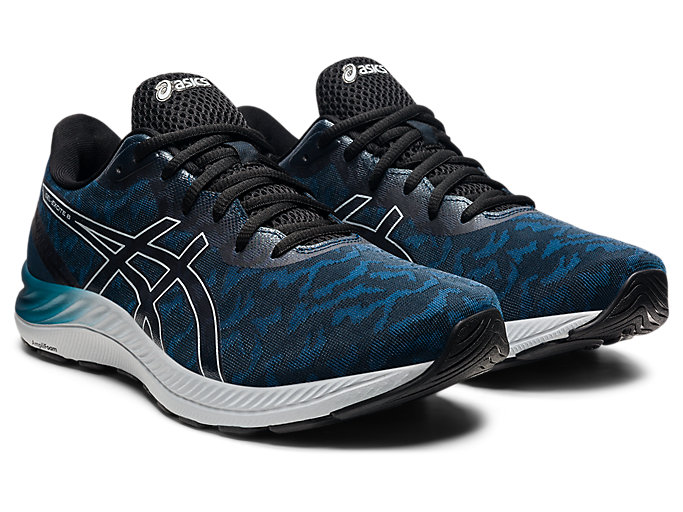 Bezecke Topanky Asics Gel-excite 8 Twist Panske Modre Siva | 09762-GIBH