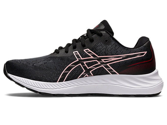 Bezecke Topanky Asics Gel-excite 9 Damske Čierne Ruzove | 29745-TUVD