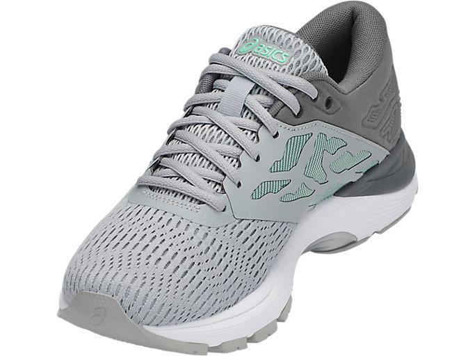 Bezecke Topanky Asics Gel-flux 5 Damske Siva Biele Zelene | 37159-WTRF