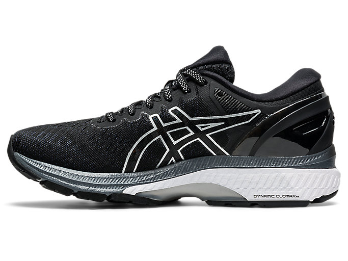 Bezecke Topanky Asics Gel-kayano 27 Damske Čierne Strieborne | 61409-ZNUD