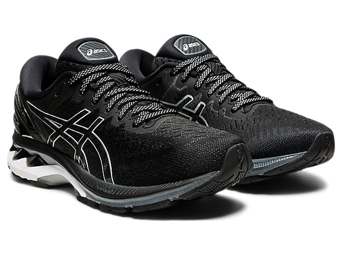 Bezecke Topanky Asics Gel-kayano 27 Damske Čierne Strieborne | 61409-ZNUD