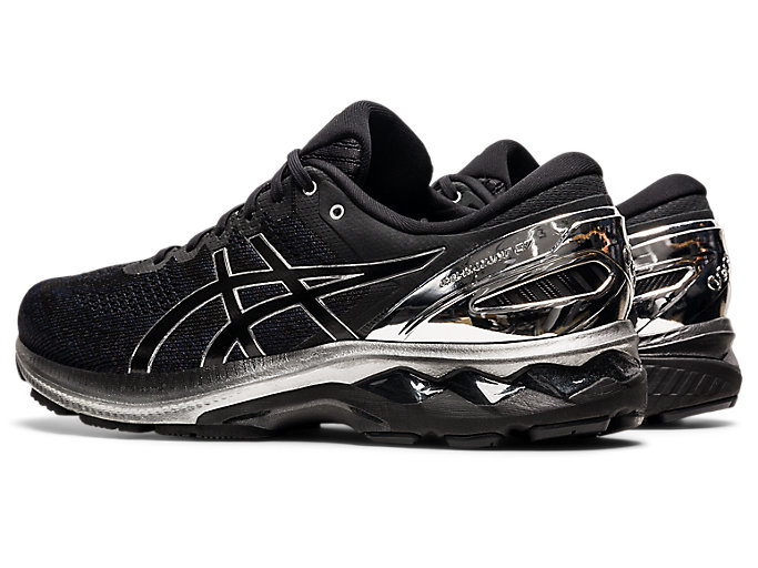 Bezecke Topanky Asics Gel-kayano 27 Platinum Panske Čierne Strieborne | 45827-BCIJ