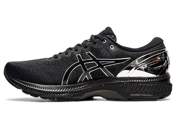 Bezecke Topanky Asics Gel-kayano 27 Platinum Panske Čierne Strieborne | 45827-BCIJ