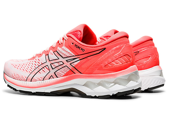 Bezecke Topanky Asics Gel-kayano 27 Tokyo Damske Biele Červené | 74983-ZREW