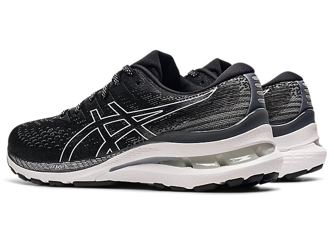 Bezecke Topanky Asics Gel-kayano 28 (2a) Damske Čierne Biele | 78321-DAPC