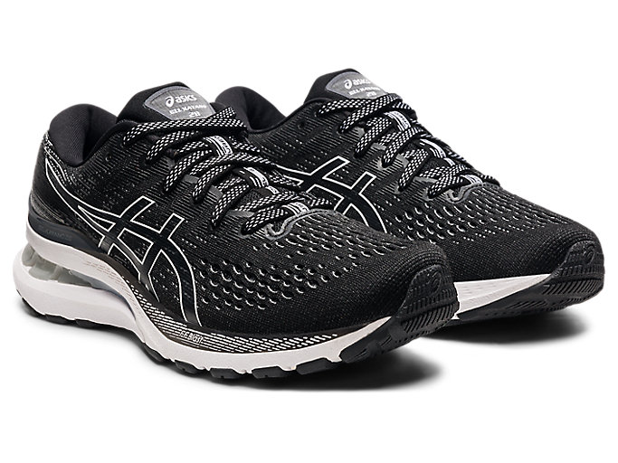 Bezecke Topanky Asics Gel-kayano 28 (2a) Damske Čierne Biele | 78321-DAPC