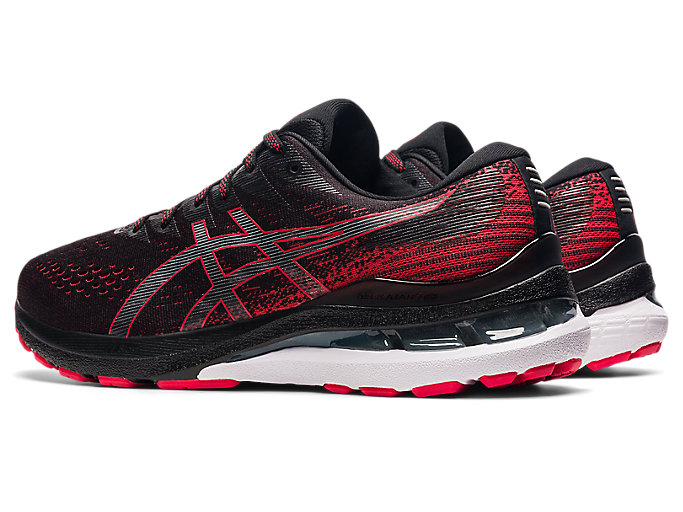 Bezecke Topanky Asics Gel-kayano 28 (2e) Panske Čierne Červené | 71046-AHSZ