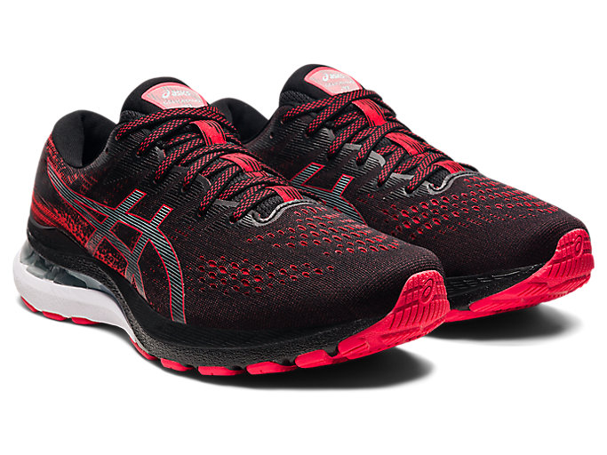 Bezecke Topanky Asics Gel-kayano 28 (2e) Panske Čierne Červené | 71046-AHSZ