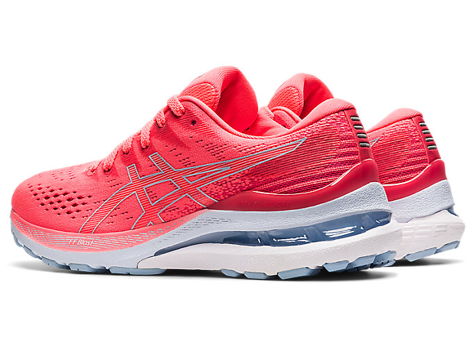 Bezecke Topanky Asics Gel-kayano 28 (D) Damske Koralove Biele | 09451-UTPZ