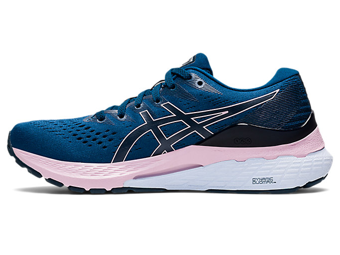 Bezecke Topanky Asics Gel-kayano 28 (D) Damske Modre Ruzove | 71946-CDMQ