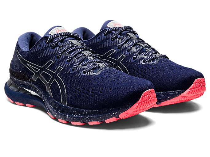 Bezecke Topanky Asics Gel-kayano 28 Damske Námornícka Modrá Strieborne | 13082-ZCGX